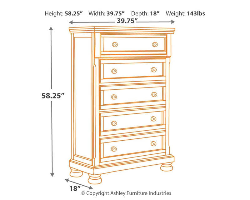 Porter - Chest - Rustic Brown