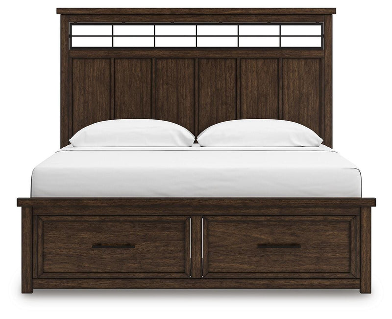 Taffenbrook Panel Storage Bed