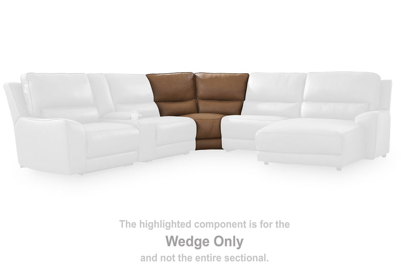 DeepWakes Reclining Sectional with Storage Console