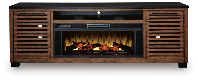Kallari 84" TV Stand with Electric Fireplace